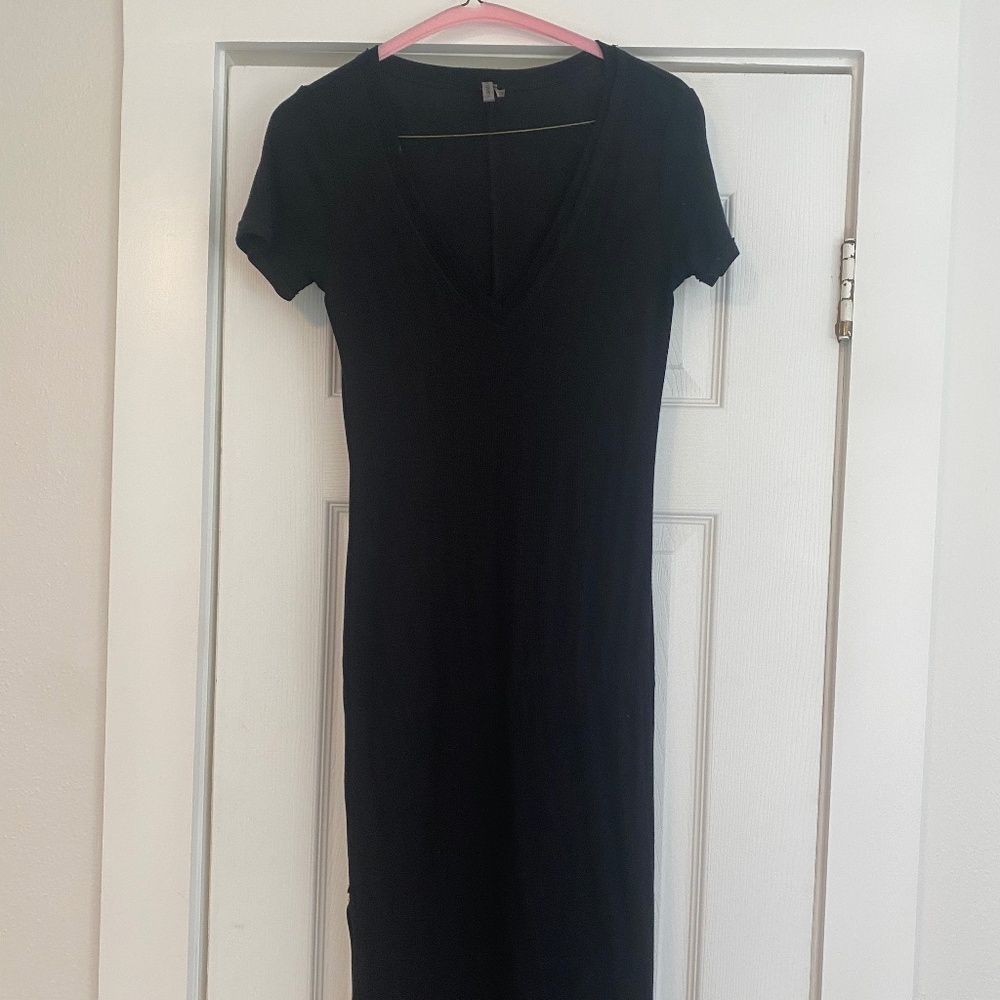 VIMMIA Jersey Knit Bodycon Midi Dress